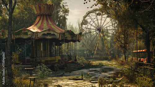 Abandoned Amusement Park © dasom
