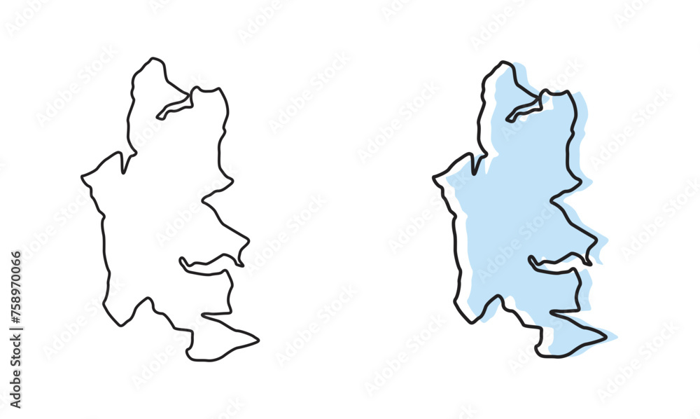 bainbridge island map, bainbridge island vector, bainbridge island