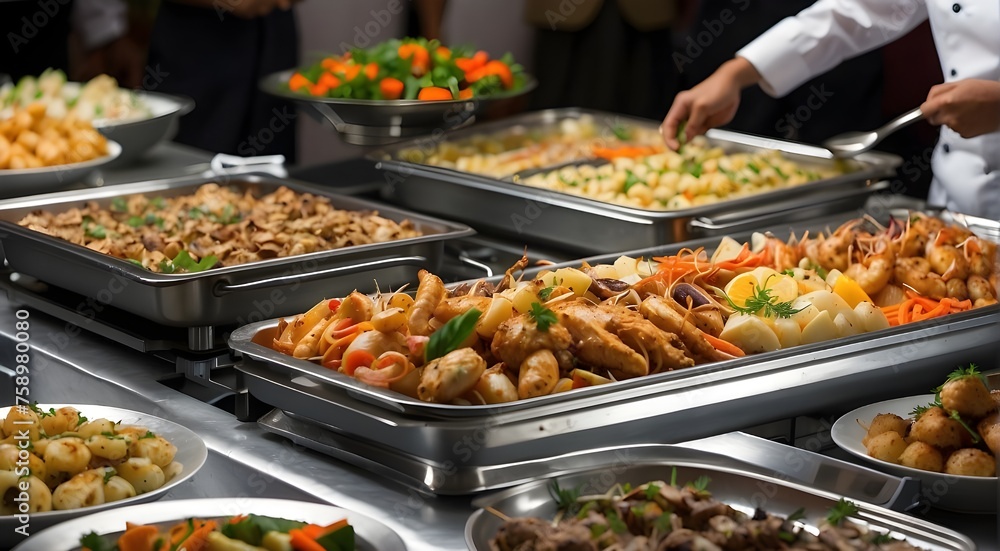 Indulge in a Delectable Dinner Buffet, Catering to Every Palate, Experience Fine Dining and Culinary Excellence at the Cuisine Dinner Buffet, Delight in a Culinary Journey with Catering, Dining, 