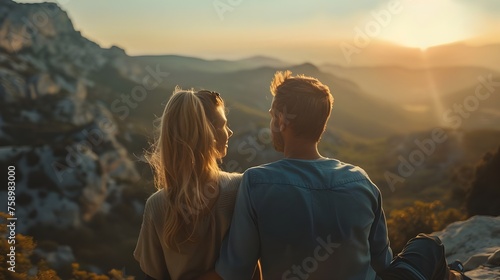 The sunset meeting at the top of the mountain becomes a symbol of a new stage in their relationship and life together.