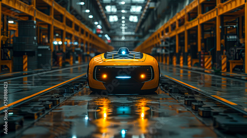 Revolutionizing Warehouse Management: Embracing Robots and Digital Transformation in Factories photo