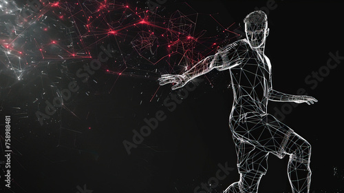 Enhancing Cognitive Load Data with Soccer Players on Black Background