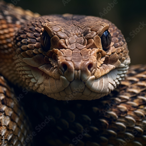 Close up of a snake