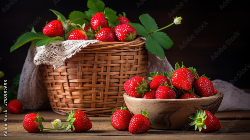 fresh strawberry fruit fresh strawberry fruit