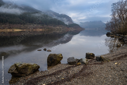 Mist on Loch Lubnaig photo