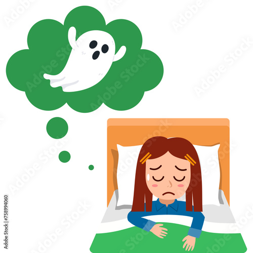 Kids having bad dream
