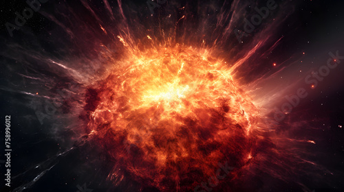 explosion massive supernova