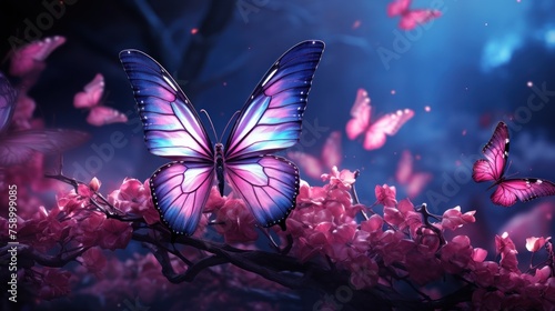 Enchanted Butterfly Garden © nahij