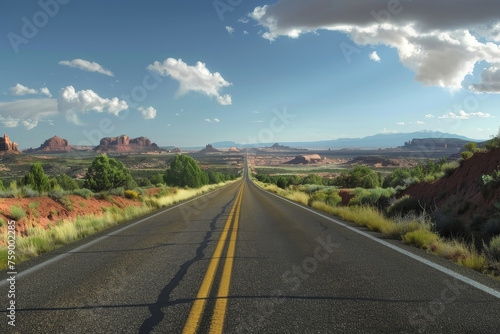 Open Road to Stunning Landscapes