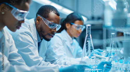 scientists in a laboratory