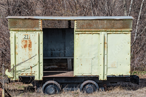 Coal Miners Car, Coaldale Pennsylvania USA photo