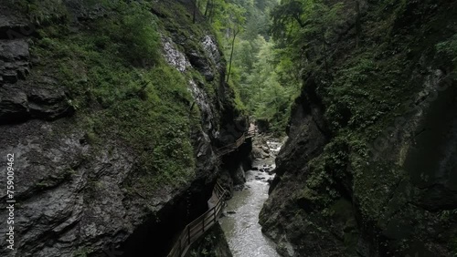 Cave in the Dornbirn area, Austria photo