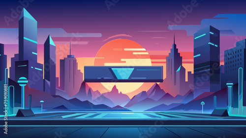 Futuristic digital line text frame areas and label template set. Collection of pop-up boxes or descriptions,