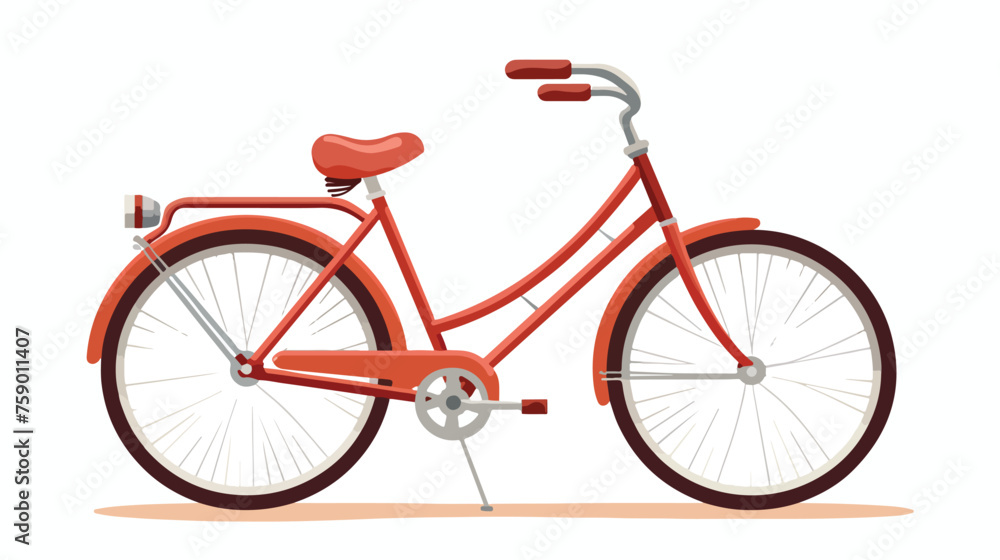 Retro Bicycle transportation vehicles