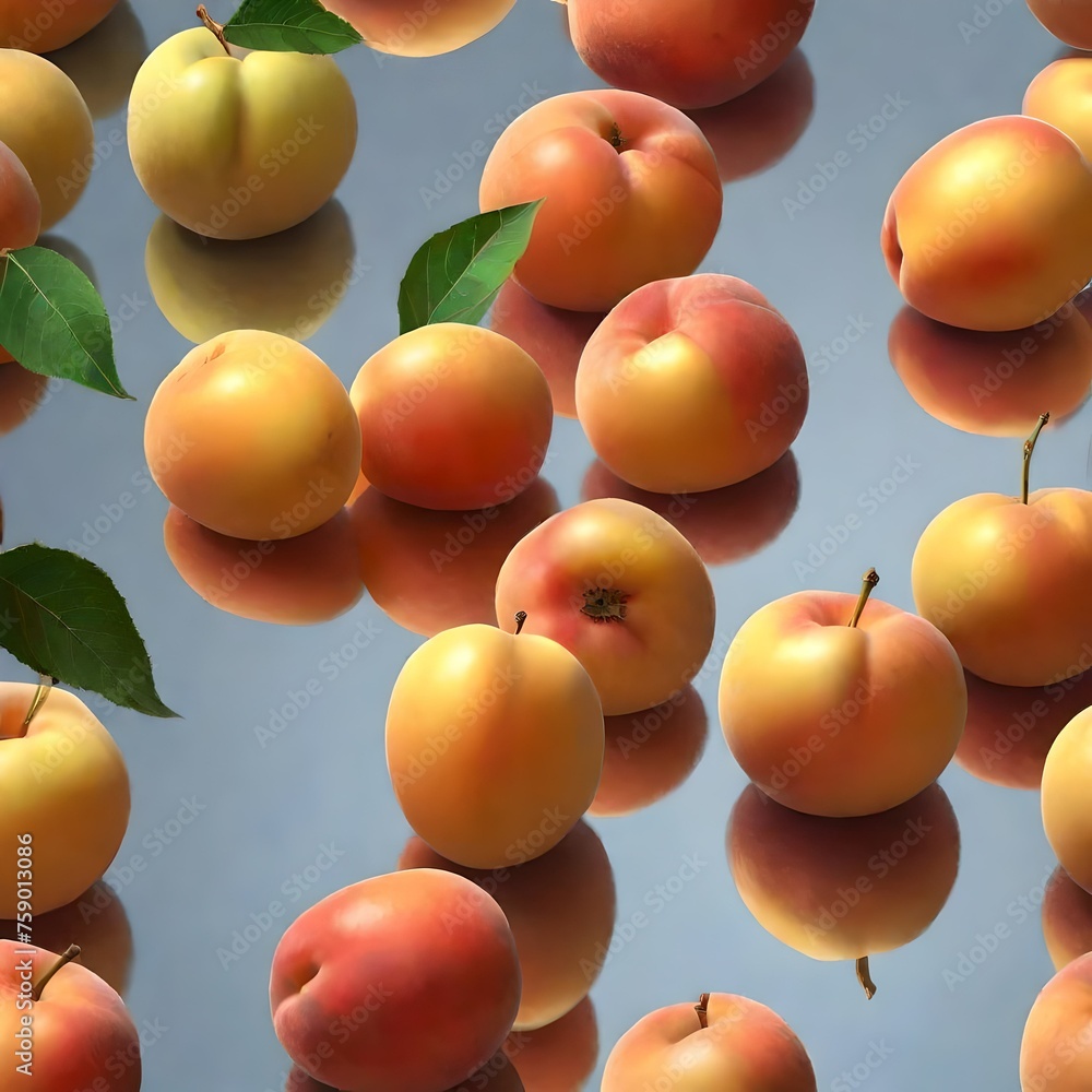 apricots on a branch apricots on a branch
