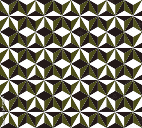 seamless triangle geometric pattern