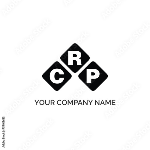 CRP letter logo design on white background. CRP logo. CRP creative initials letter Monogram logo icon concept. CRP letter design