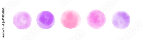 Watercolour Wedding color palette. Watercolor samples. Hand drawn Spots on white background. Round, circle. Isolated on white background . Blobs.Doodle elements. diary and notebook stickers	
