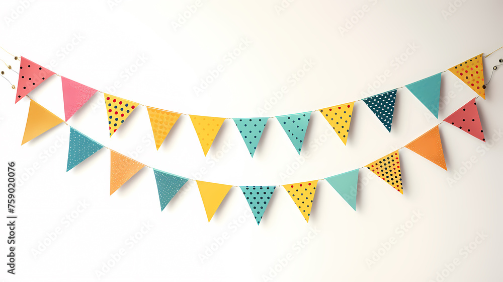 Background filled with colorful holiday flags Background filled with colorful holiday flags