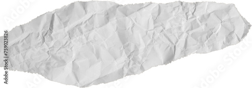 White Torn Paper, Crumpled © Ana CPP