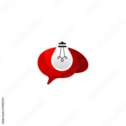 brain and smart logo design