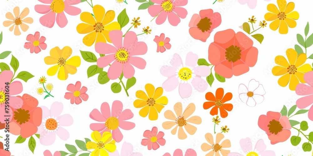 beautiful spring and summer flowers background beautiful spring and summer flowers background
