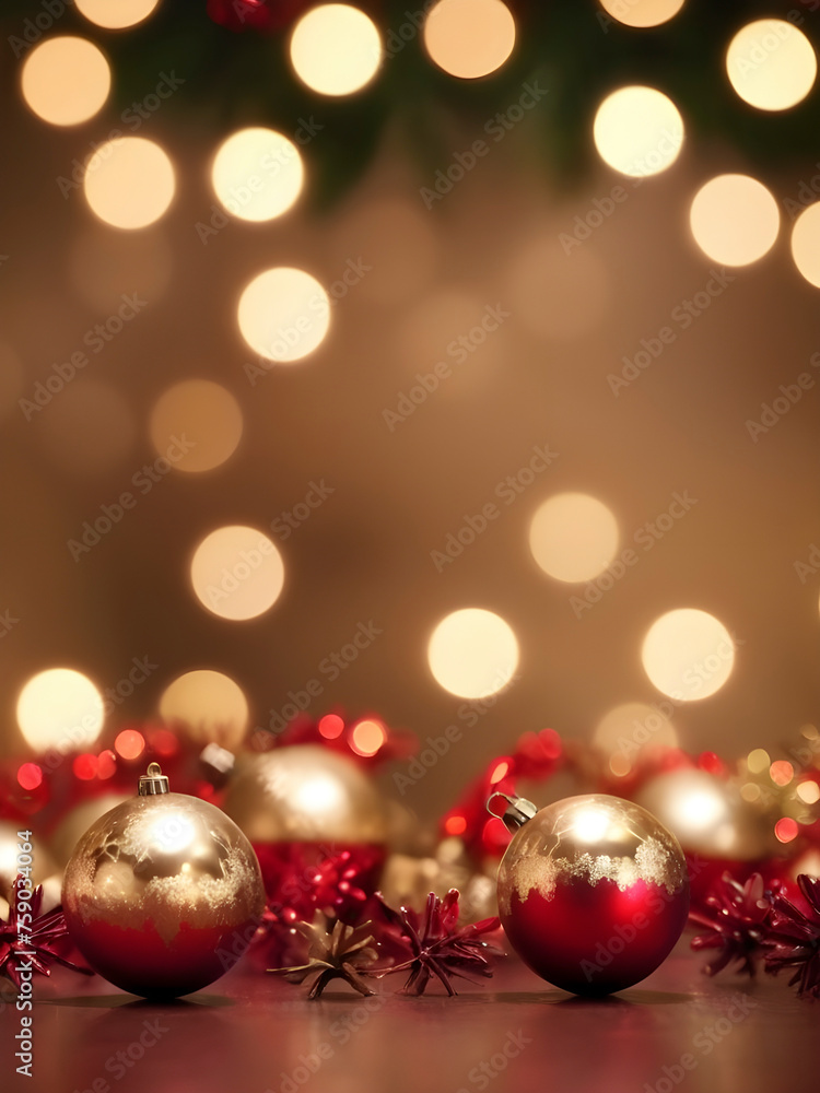 Christmas Bokeh Magic for Your Greeting Cards Christmas Bokeh Magic for Your Greeting Cards