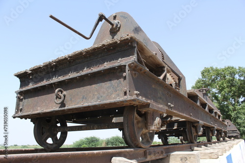 A 120-year-old irrigation canal system built in Pakistan.