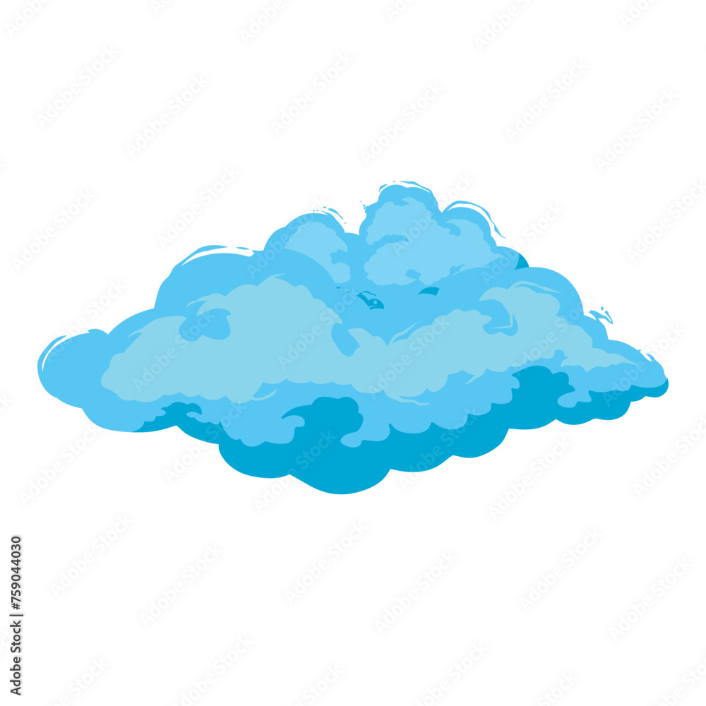 blue sky with clouds illustration vector blue sky with clouds illustration vector