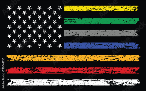 First Responders Flag Design