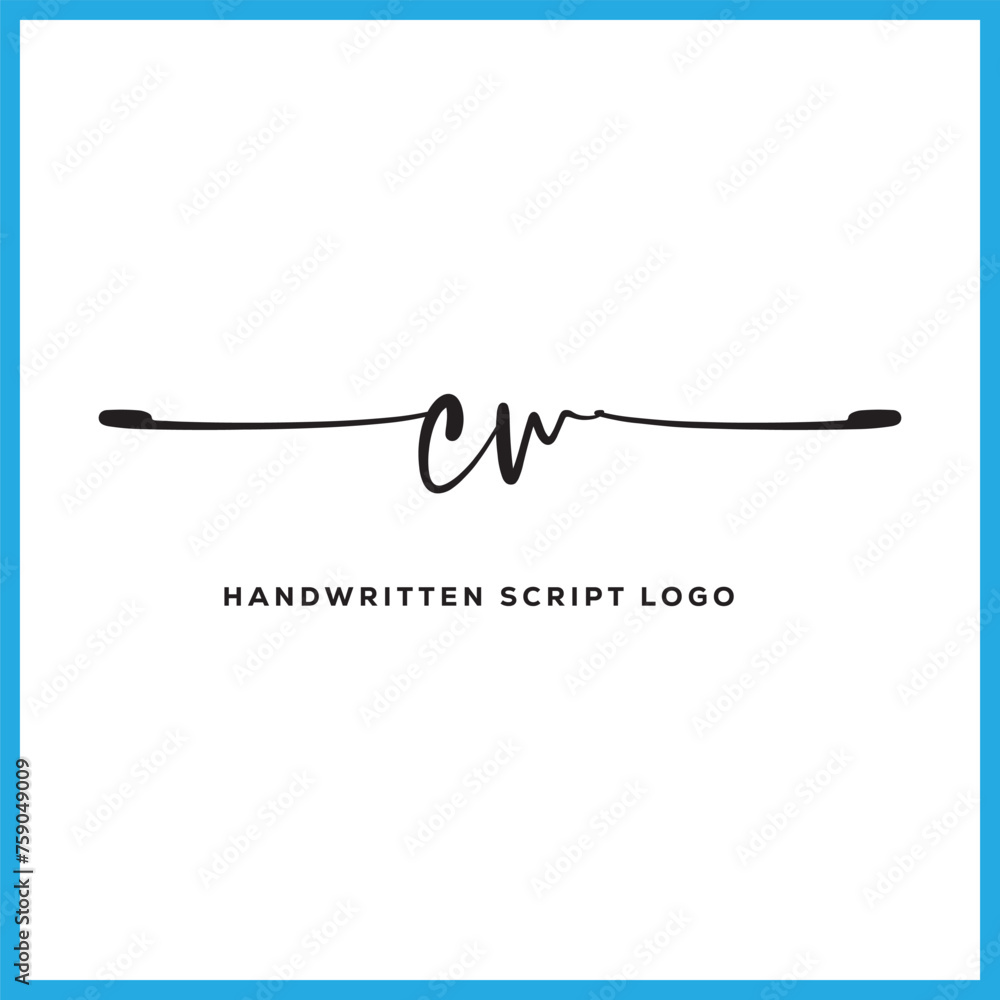 CW initials Handwriting signature logo. CW Hand drawn Calligraphy lettering Vector. CW letter real estate, beauty, photography letter logo design. CW initials Handwriting signature logo. CW Hand drawn Calligraphy lettering Vector. CW letter real estate, beauty, photography letter logo design.