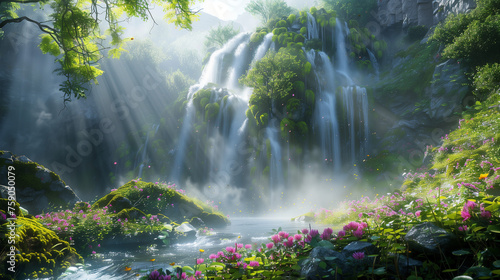 waterfall in the forest