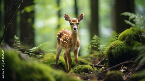 deer in the forest