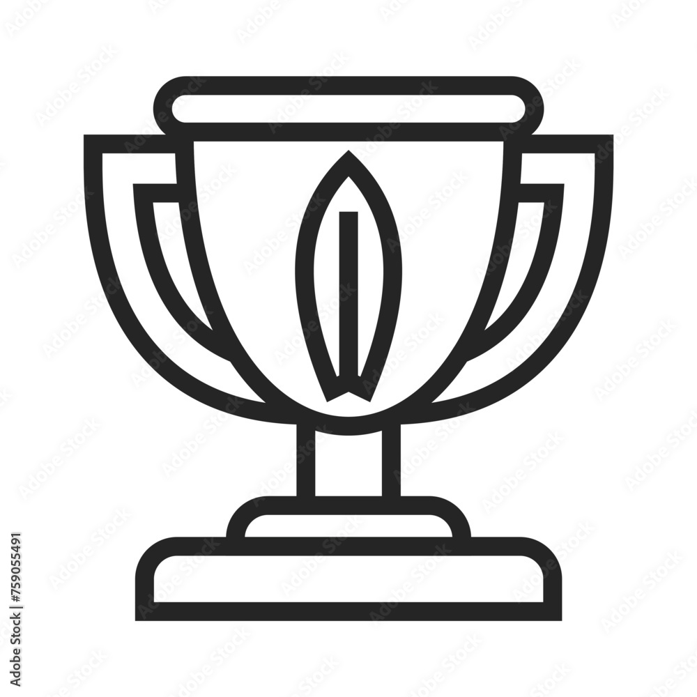 outline icons such as podium with cup, surf, pool ball vector outline icons such as podium with cup, surf, pool ball vector