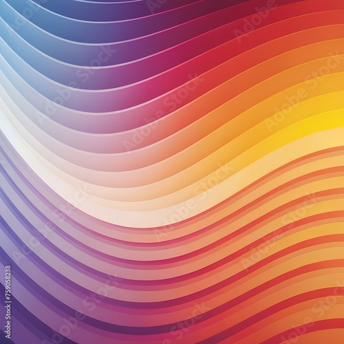 Curvature Elegance: Abstract Curve Background