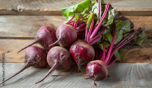 a bunch of beets with leaves