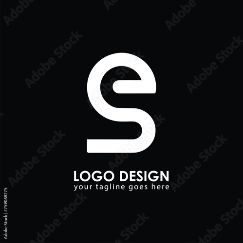 ED DE Logo Design, Creative Minimal Letter DE ED Monogram