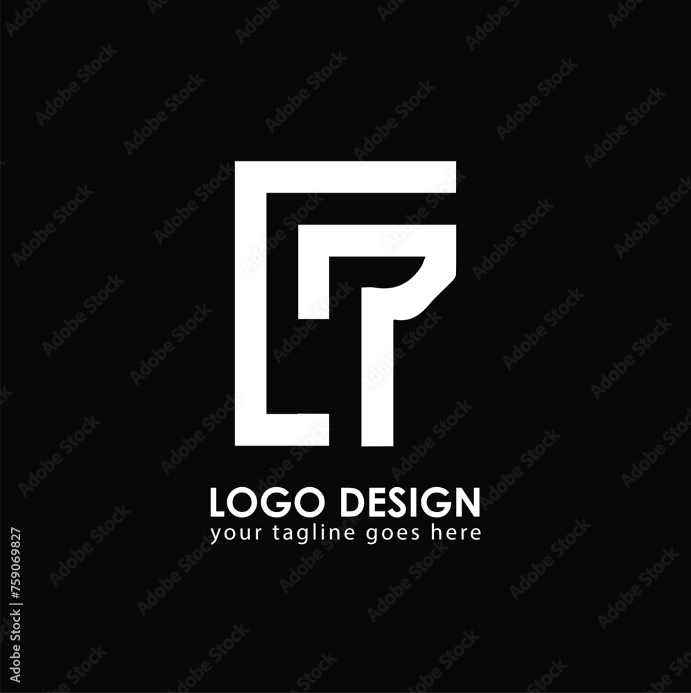 CP CP Logo Design, Creative Minimal Letter CP CP Monogram CP CP Logo Design, Creative Minimal Letter CP CP Monogram