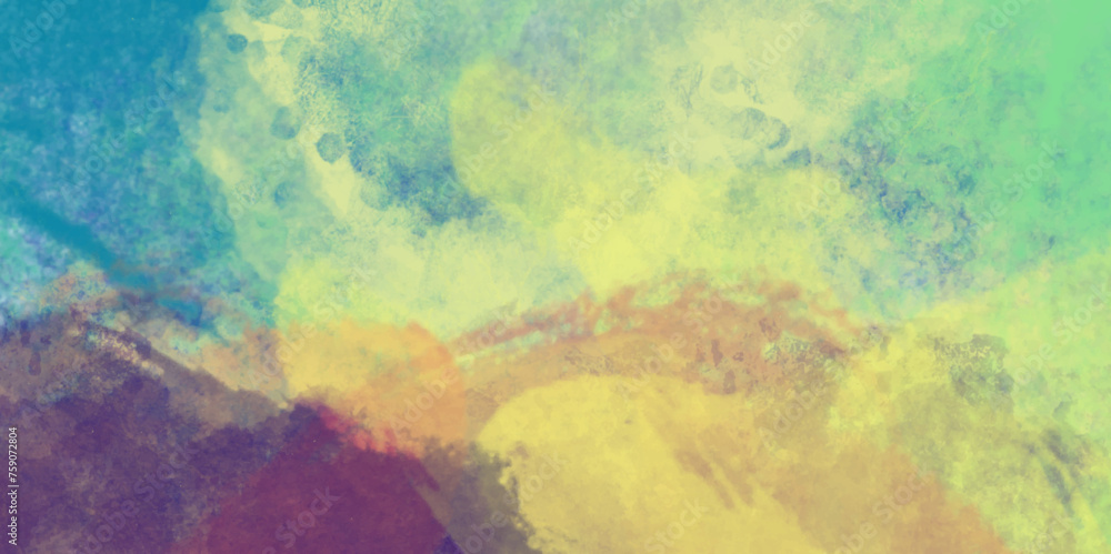 Colorful watercolor paint texture. Vibrant abstract grunge background texture. Abstract watercolor background with strokes