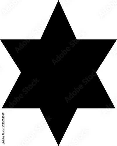 Star David icon. The Star of David (Magen David in Hebrew, Shield of David, Solomon's Seal is a generally recognized symbol of Judaism and Jewish identity. Geometrically it is a hexagram Abstract .