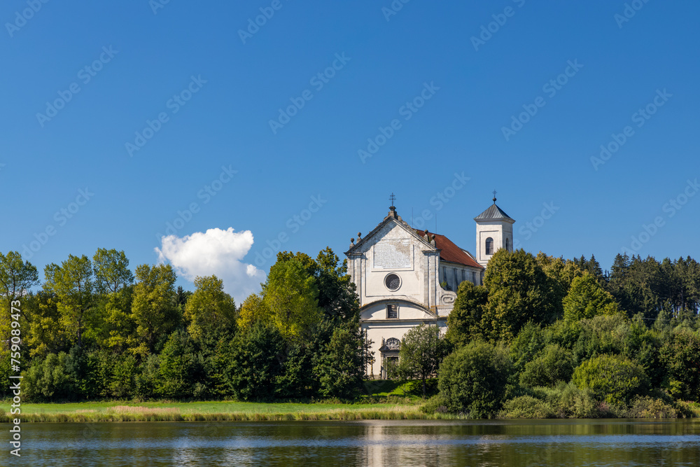 Church of Holy Trinity, Klaster near Nova Bystrice, Southern Bohemia, Czech Republic