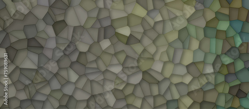 colorfull stains broken glass tile background textrue. geometric pattern with 3d shapes vector Illustration. multicolor broken wall paper in decoration. low poly crystal mosaic background.