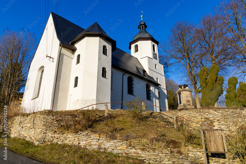 Church of the Good Shepherd, Podhradi near As, Western Bohemia, Czech Republic