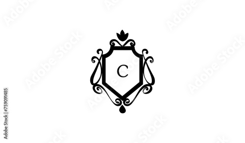 Street Lamp Light Alphabetical Logo