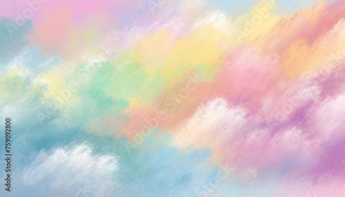 soft colored multicolor cloud texture pastel background