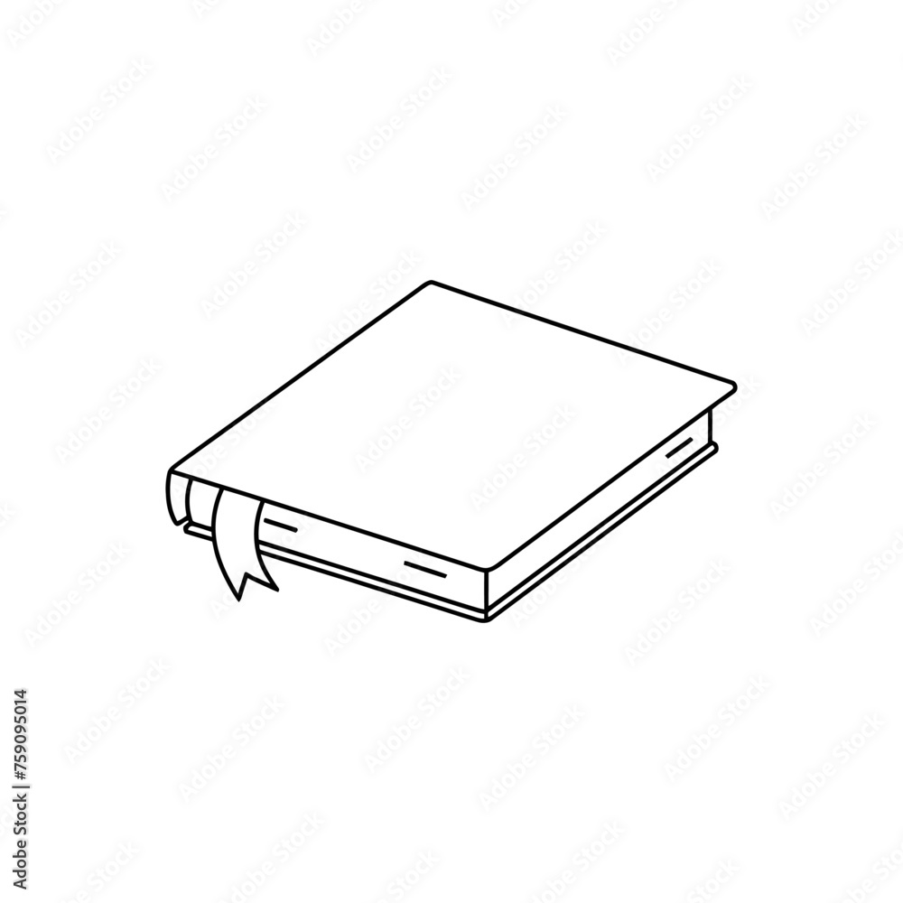 book outline vector illustration design
book outline vector illustration design