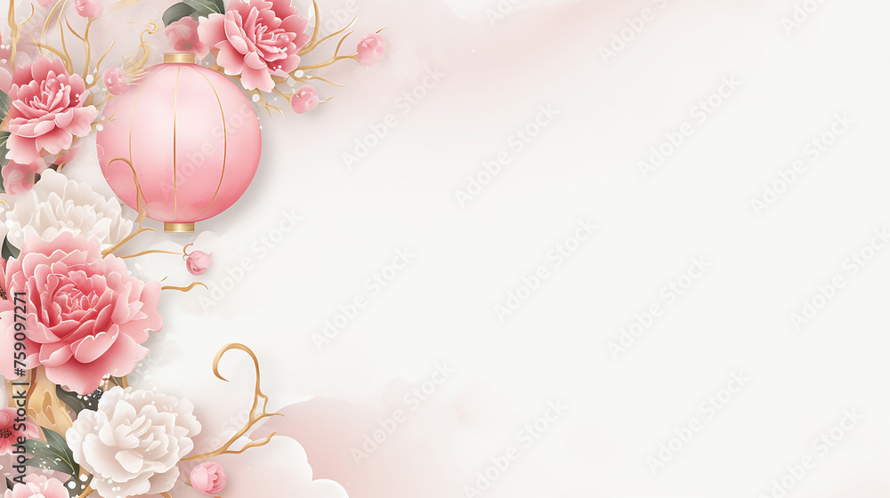 background,Chinese new year,lunar new year,festival holiday,pink peony,valentine,lanterns, chinese lanterns,lamp, moon,Greeting card,wall paper, background,with space for your text background,Chinese new year,lunar new year,festival holiday,pink peony,valentine,lanterns, chinese lanterns,lamp, moon,Greeting card,wall paper, background,with space for your text