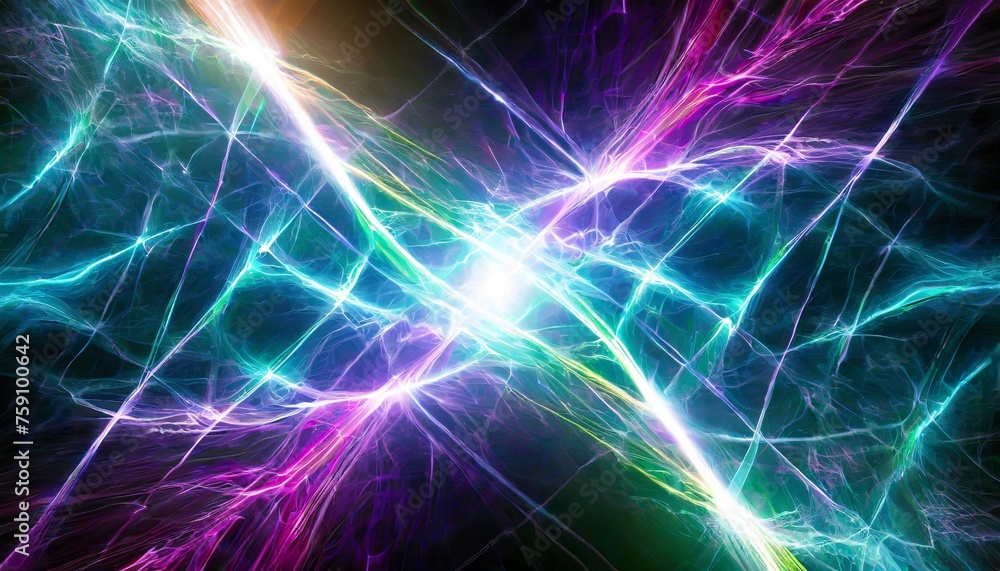digital electric shine abstract background