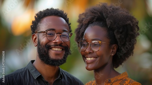 Man and Woman Standing Together