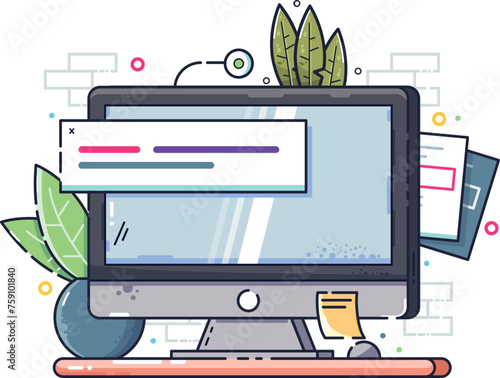 laptop computer with a screen